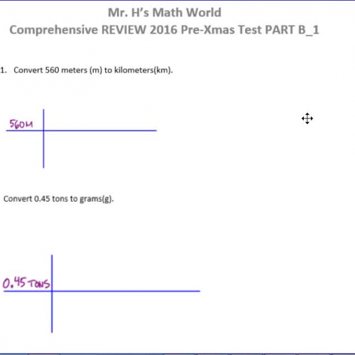 Comprehensive REVIEW  2016 Pre_XMas Test Part B_1