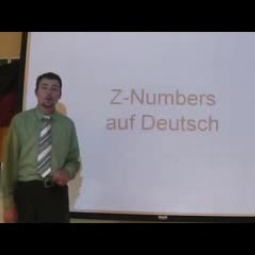 Die Zahlen 1-21 (Präsentation) 