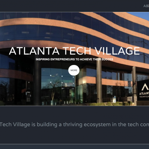 Atlanta Tech Village Website Tour