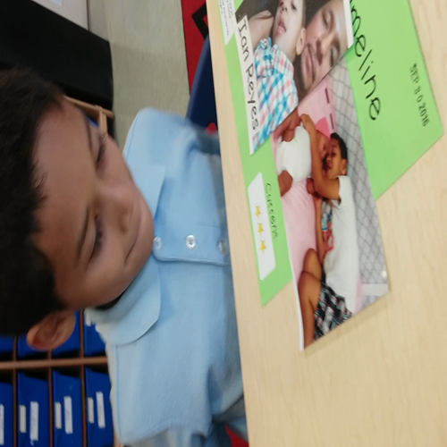 Ian's first student-led conference