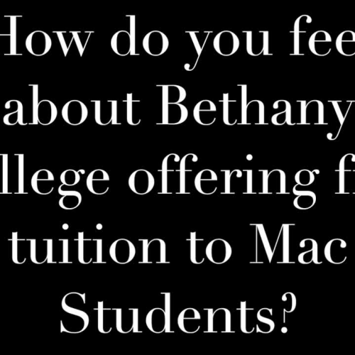 Bethany College Opinion