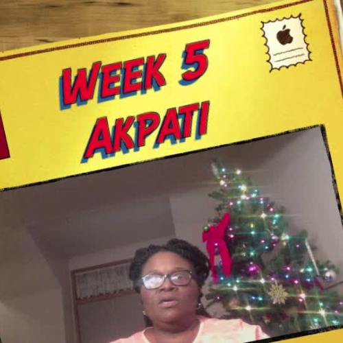 Week 5 Akpati
