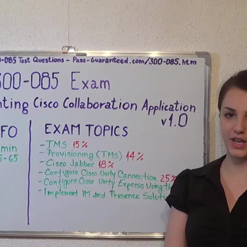 300-085 – Practice Exam Test Questions Cisco