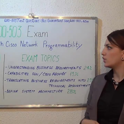 600-503 – Practice Exam Test Questions Cisco