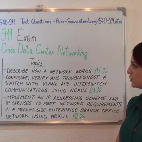 640-911 – Practice Exam Test Questions Cisco