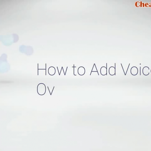 How to Add Voice Over to PowerPoint