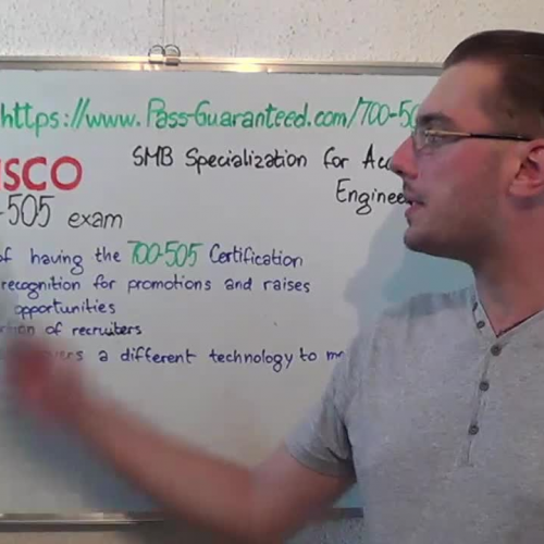 700-505 – Practice Exam Test Questions Cisco
