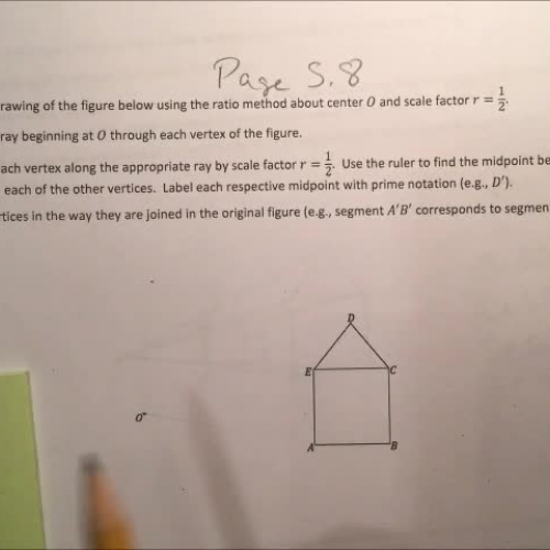 Creating a Scale Drawing