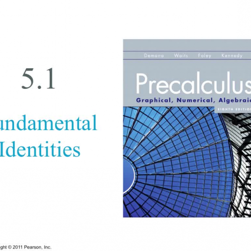 Precalculus 5.1