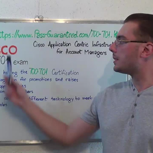 700-701 – Practice Exam Test Questions Cisco