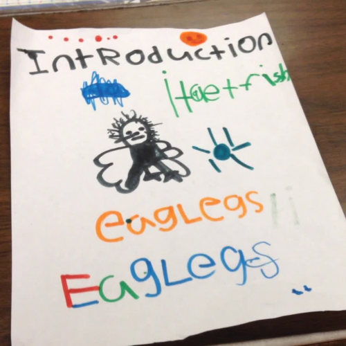 Eagles by Mrs. Oliver's First Graders