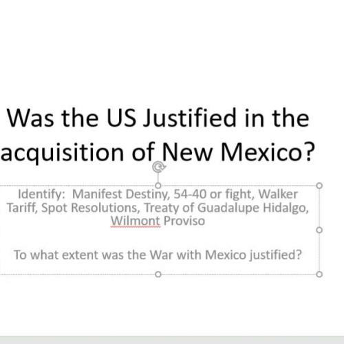 4.8 Mexican American War