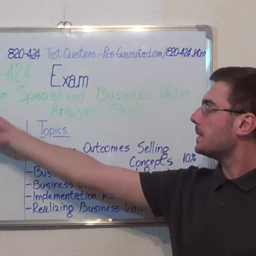 820-424 – Practice Exam Test Questions Cisco