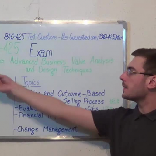 840-425 – Practice Exam Test Questions Cisco