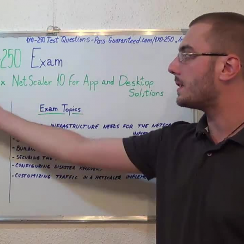 1Y0-250 – Practice Exam Test Questions Citrix