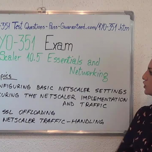 1Y0-351 – Practice Exam Test Questions Citrix