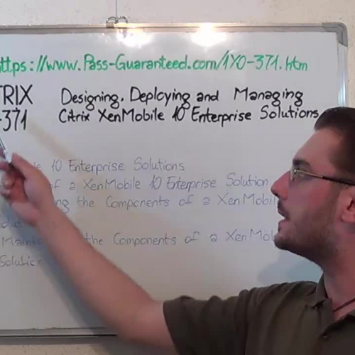 1Y0-371 – Practice Exam Test Questions Citrix