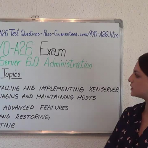 1Y0-A26 – Practice Exam Test Questions Citrix