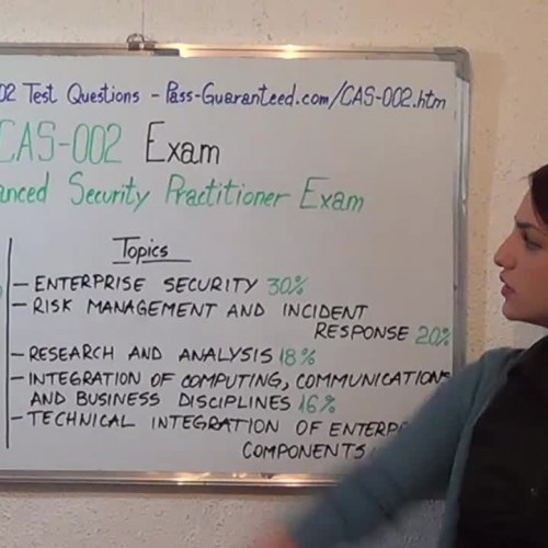 CAS-002 – Practice Exam Test Questions CompTIA