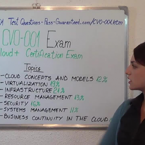 CV0-001 – Practice Exam Test Questions CompTIA