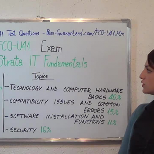 FC0-U41 – Practice Exam Test Questions CompTIA