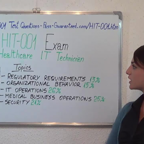 HIT-001 – Practice Exam Test Questions CompTIA