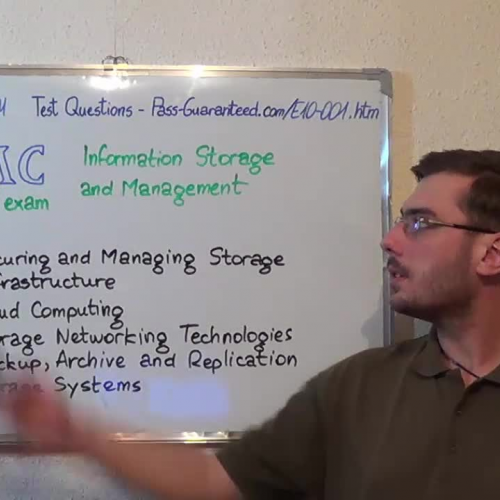 E10-001 – Practice Exam Test Questions EMC