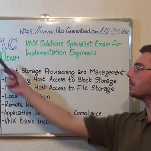 E20-390 – Practice Exam Test Questions EMC