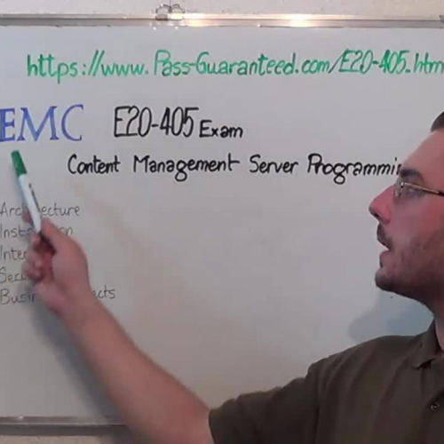 E20-405 – Practice Exam Test Questions EMC
