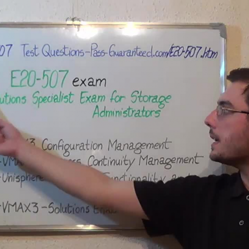 E20-507 – Practice Exam Test Questions EMC