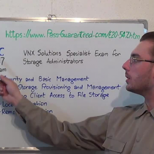 E20-547 – Practice Exam Test Questions EMC