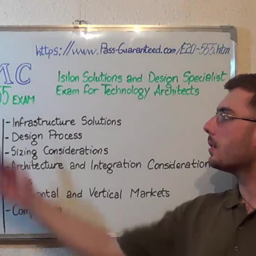 E20-555 – Practice Exam Test Questions EMC