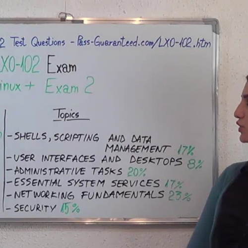 LX0-102 – Practice Exam Test Questions CompTIA