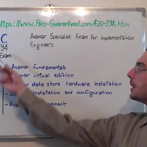 E20-594 – Practice Exam Test Questions EMC