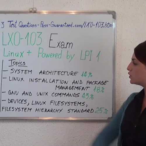 LX0-103 – Practice Exam Test Questions CompTIA