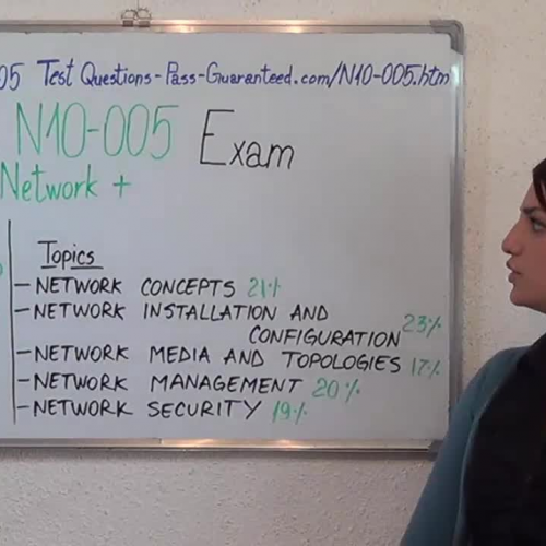 N10-005 – Practice Exam Test Questions CompTIA