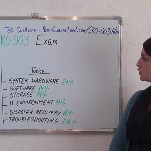 SK0-003 – Practice Exam Test Questions CompTIA