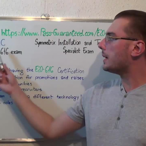 E20-616 – Practice Exam Test Questions EMC