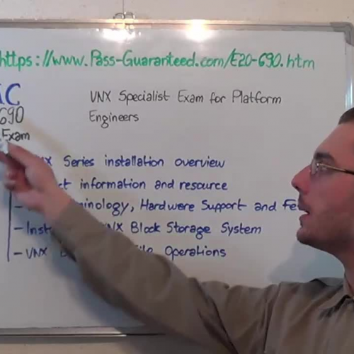 E20-690 – Practice Exam Test Questions EMC