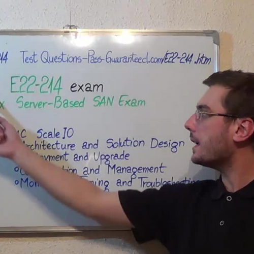 E22-214 – Practice Exam Test Questions EMC