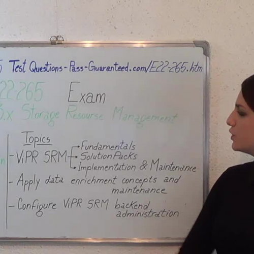 E22-265 – Practice Exam Test Questions EMC