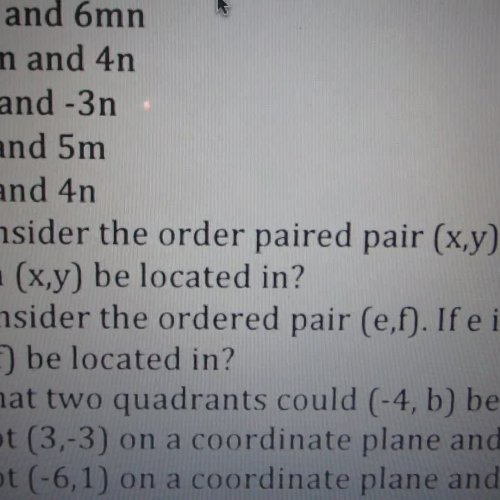 possible quadrant video