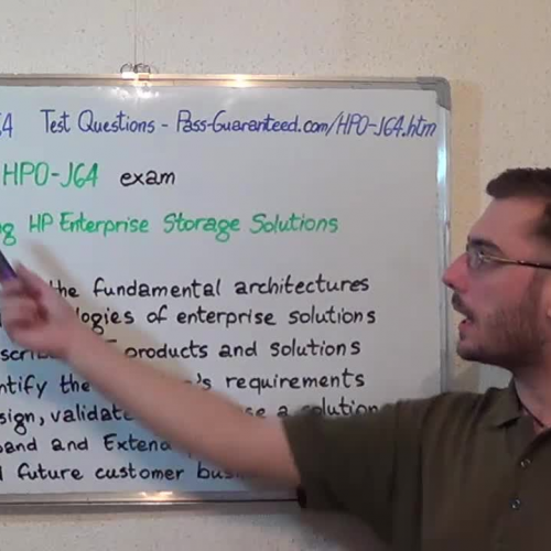 HP0-J64 – Practice Exam Test Questions HP