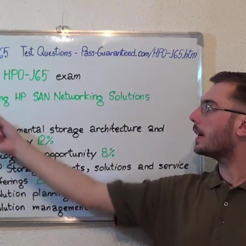 HP0-J65 – Practice Exam Test Questions HP