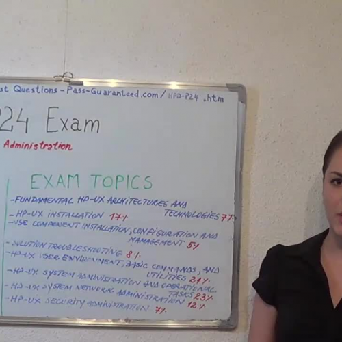 HP0-P24 – Practice Exam Test Questions HP