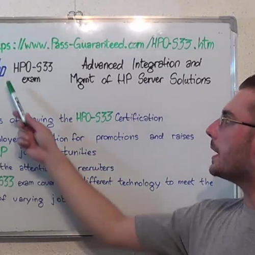 HP0-S33 – Practice Exam Test Questions HP