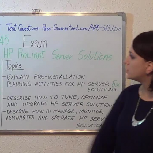 HP0-S45 – Practice Exam Test Questions HP