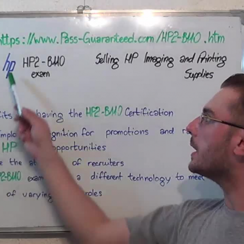 HP2-B110 – Practice Exam Test Questions HP