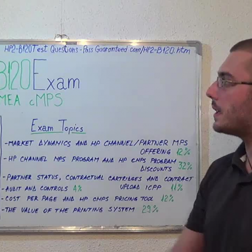 HP2-B120 – Practice Exam Test Questions HP