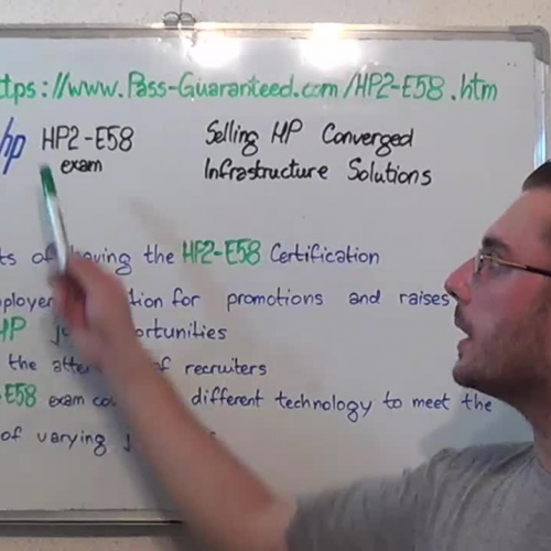 HP2-E58 – Practice Exam Test Questions HP